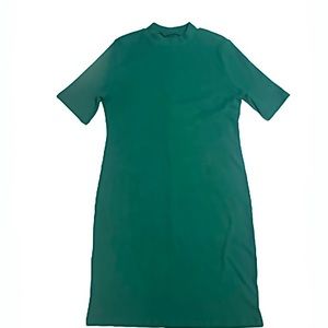 Women Green vintage Spring Summer dress. Very cute dress.